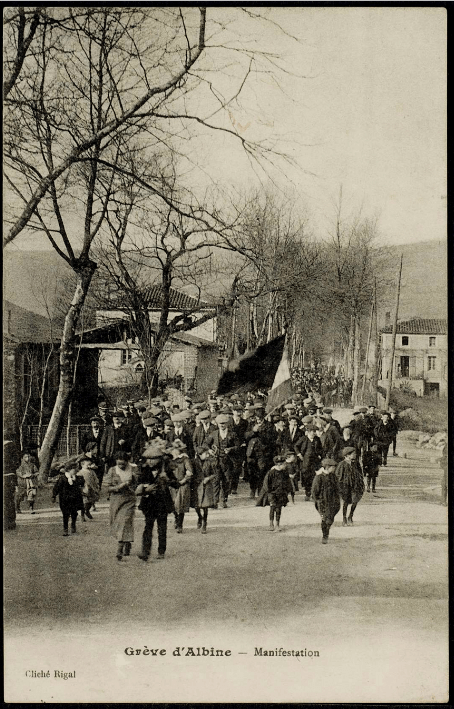 Albine, 1912-1913 « Un village en état de siège »